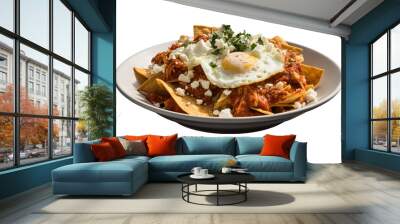 Chilaquiles, Mexican food Wall mural