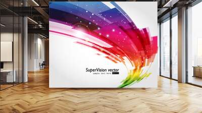 Abstract Background Vector Wall mural