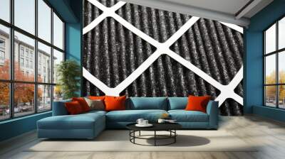 HVAC filter with carbon material for foul odors Wall mural