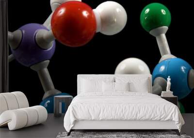 molecular model Wall mural