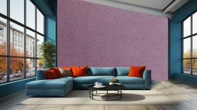 Plush Textured Dusty Mauve Background with Soft Lofty Boucl Surface in a Minimalist Contemporary Design  Cozy and Inviting Neutral Tone for Interiors Packaging or Branding Wall mural