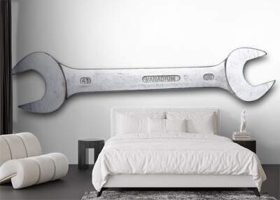 Wrench on white Wall mural