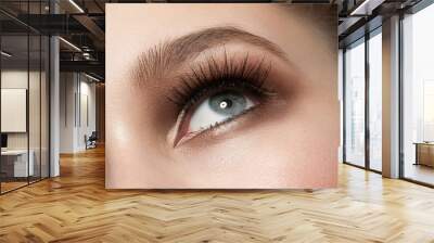 Eye makeup Wall mural