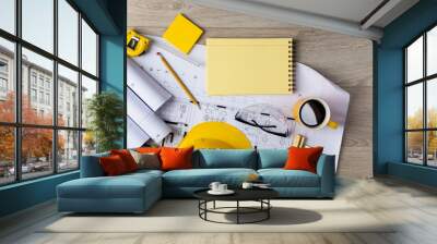 Architecture concept Wall mural