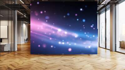 a majestic nebula, vibrant colors swirling in cosmic clouds, interstellar dust and gas, spacescapes, galaxies colliding, celestial wonders, deep space exploration
 Wall mural