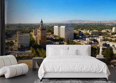 San Jose California and Silicon Valley Wall mural