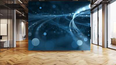 Abstract bokeh background Wall mural