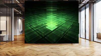 abstract business or technology background Wall mural