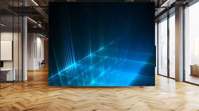 Abstract business science or technology background Wall mural