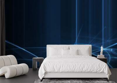 abstract techno background Wall mural