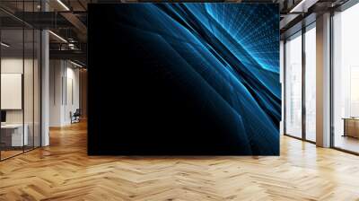 Digital technology abstract background Wall mural