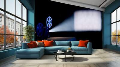 projector beam of light Wall mural