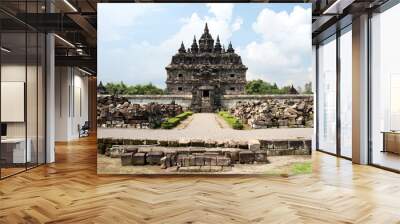 Prambanan Temple Compounds in java Wall mural