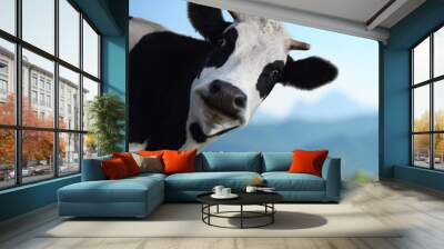 Cow Wall mural