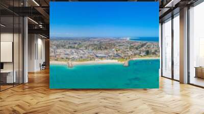 Panorama view of Geraldton, Australia Wall mural