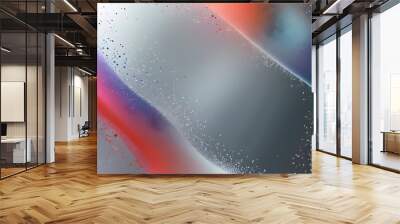 Abstract silver gradient texture with noise pattern for modern backdrop and poster design Wall mural