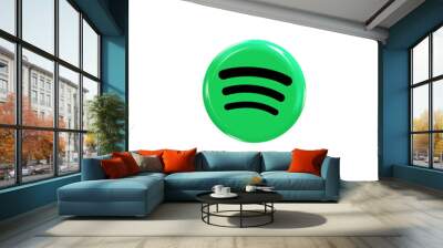 Spotify png Wall mural