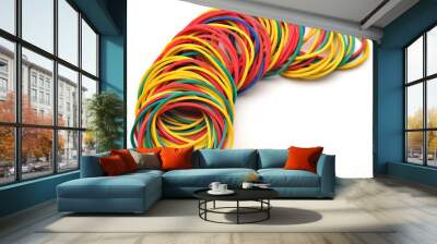 Gomas elasticas Wall mural