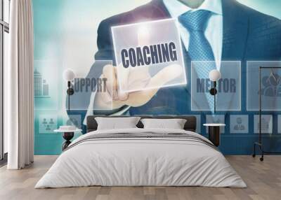 Coaching Concept Wall mural