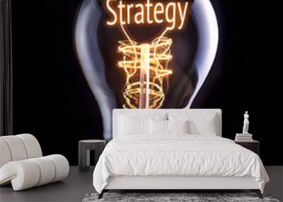 Strategy Concept Wall mural