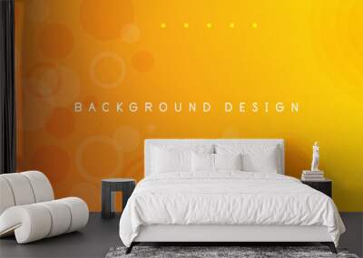 orange gradient geometric shape background	
 Wall mural