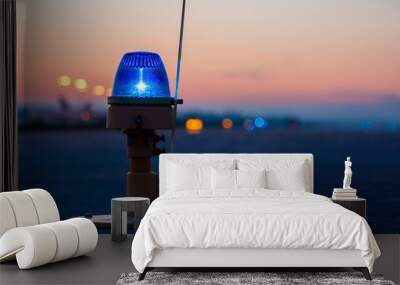 Taxiway lights, side row lights Wall mural