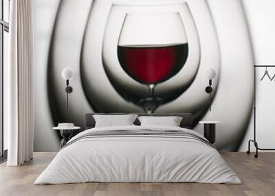 Red wine Wall mural