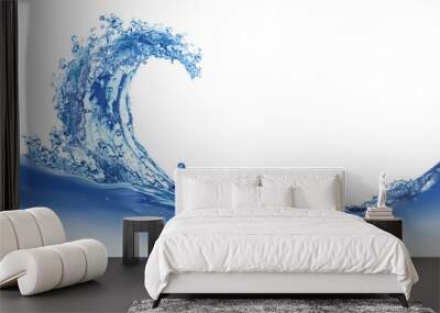 Cool water wave Wall mural