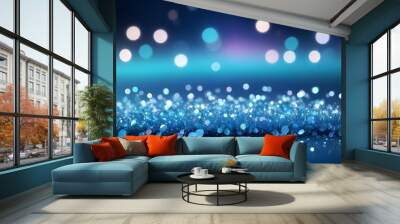 bokeh and glitter sweet background Wall mural