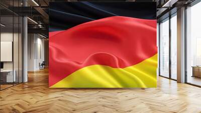 german flag for national Day or Independence Day of germany Wall mural