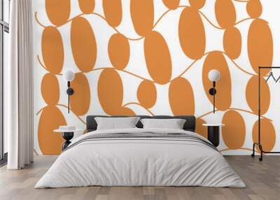 pattern element vector & illustration Wall mural