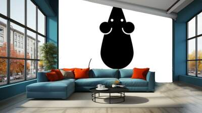 Mice vector icon Wall mural