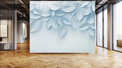 Decorative floral design ornamental texture background Wall mural