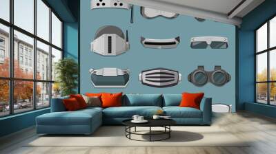 goggles Wall mural