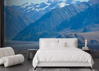 New Zealand landscape Wall mural