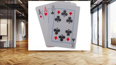 playing cards Wall mural