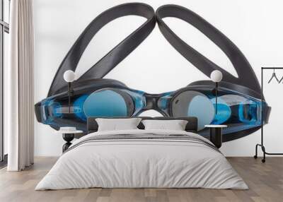 swimming goggles Wall mural