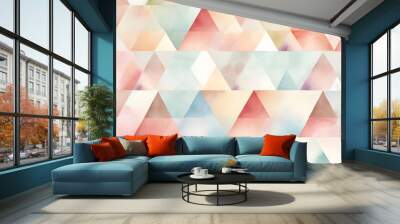 abstract geometric background Wall mural