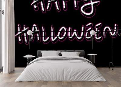 Simple Happy Halloween Day Background  Wall mural