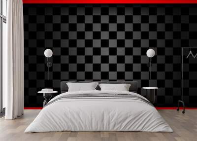 Racing square backdrop Wall mural