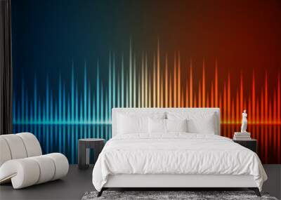 equalizer background Wall mural