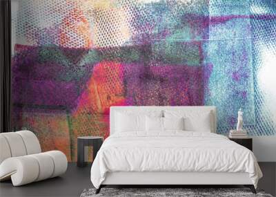 Handmade Abstract Acrylic Background Wall mural