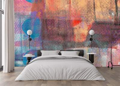 Handmade Abstract Acrylic Background Wall mural