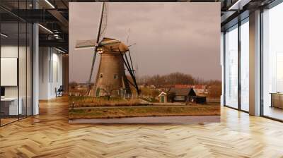 The Netherlands windmill Wall mural