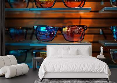 a fashion optical business,  Wall mural