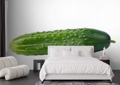 cucumber isolated no background, generative ai Wall mural