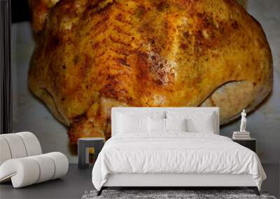 Home roasted turkey Wall mural