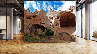 Pinnacles in Zelme, Cappadocia, T rkiye Wall mural