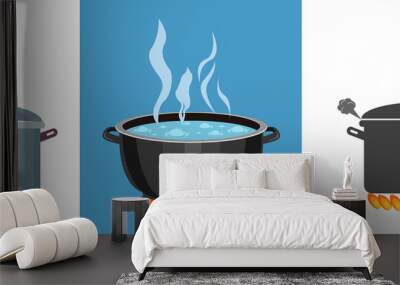  Boiling pot Wall mural