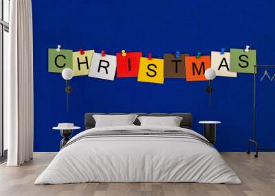 Christmas - sign for xmas Wall mural